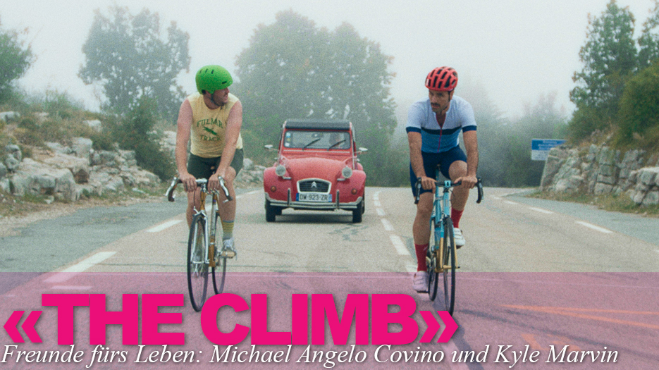Freundschaft als Achterbahnfahrt: Kyle Marvin (links) und Michael Angelo Covino in «The Climb». Bild: © Xenix Film