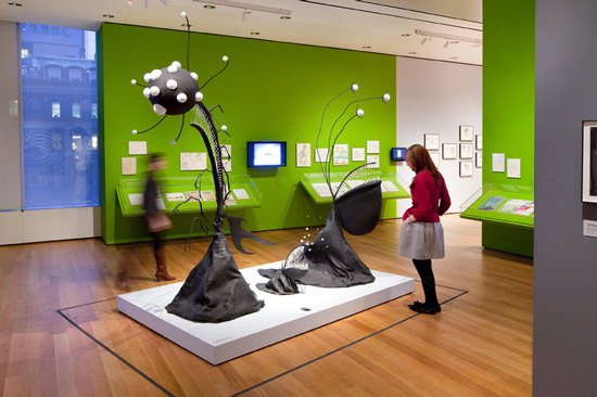 Tim Burton (American, born 1958). Three Creatures, 2009. Steel, burlap, epoxy, polyester resin, paint, and rigid foam. Private collection. © 2009 Tim Burton Photographer: Jason Mandella